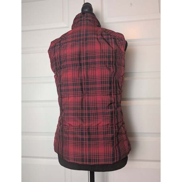 Lauren Ralph Lauren Size S Puffer Vest Buffalo Plaid Full Zipper Pockets *Read - Picture 7 of 12